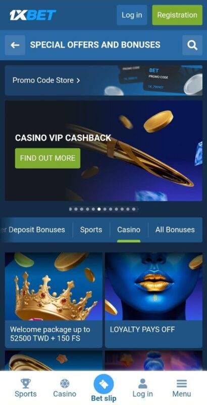 1XBet Casino Bonuses in Taiwan