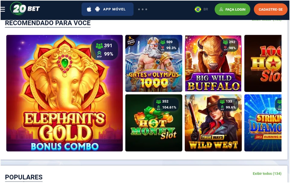 20Bet Casino Bonuses in Brazil