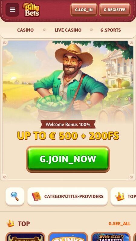 BillyBets Casino Bonuses in Spain