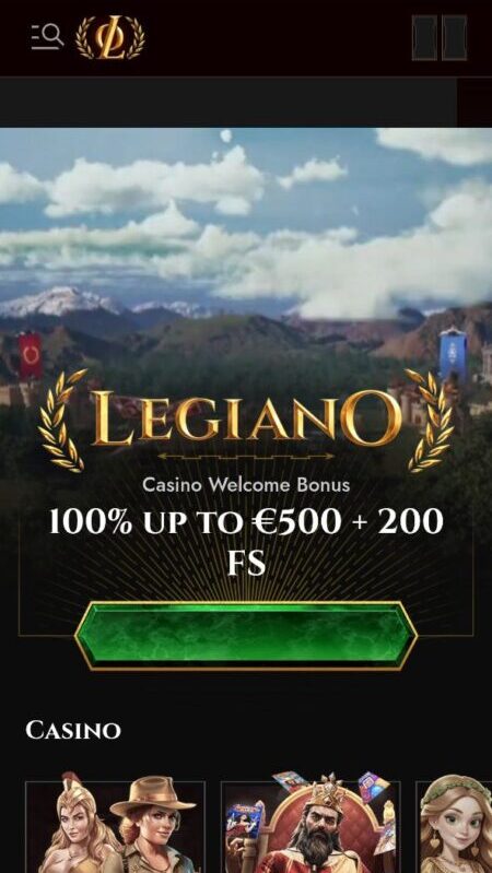 Legiano Casino Bonuses in Norway