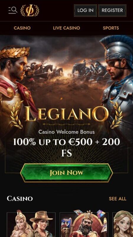 Legiano Casino Bonuses in Spain