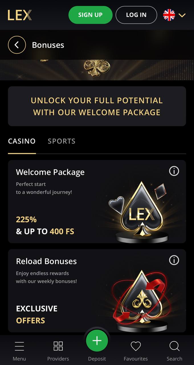 lex casino Mobile