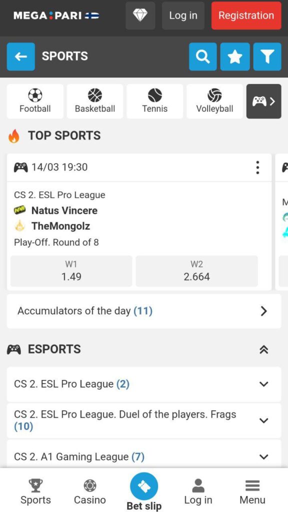22Bet CSGO betting sites