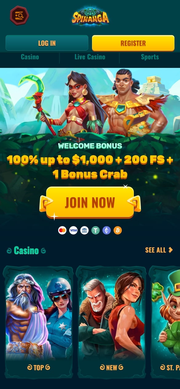 The best casino bonuses in Spinanga