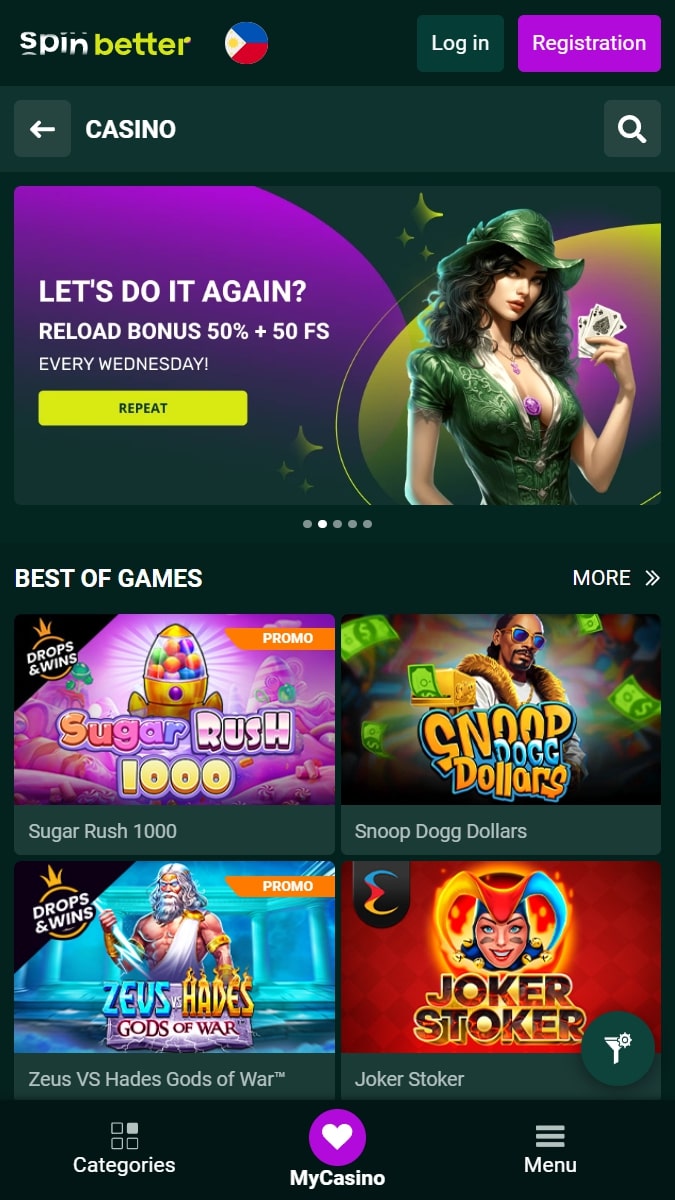 Spinbetter Casino Philippines