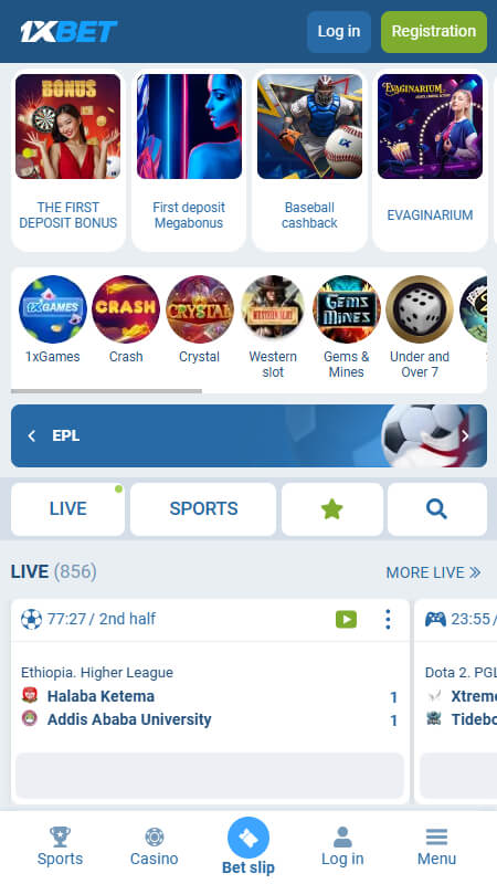 1xbet bookmaker Main Page Taiwan