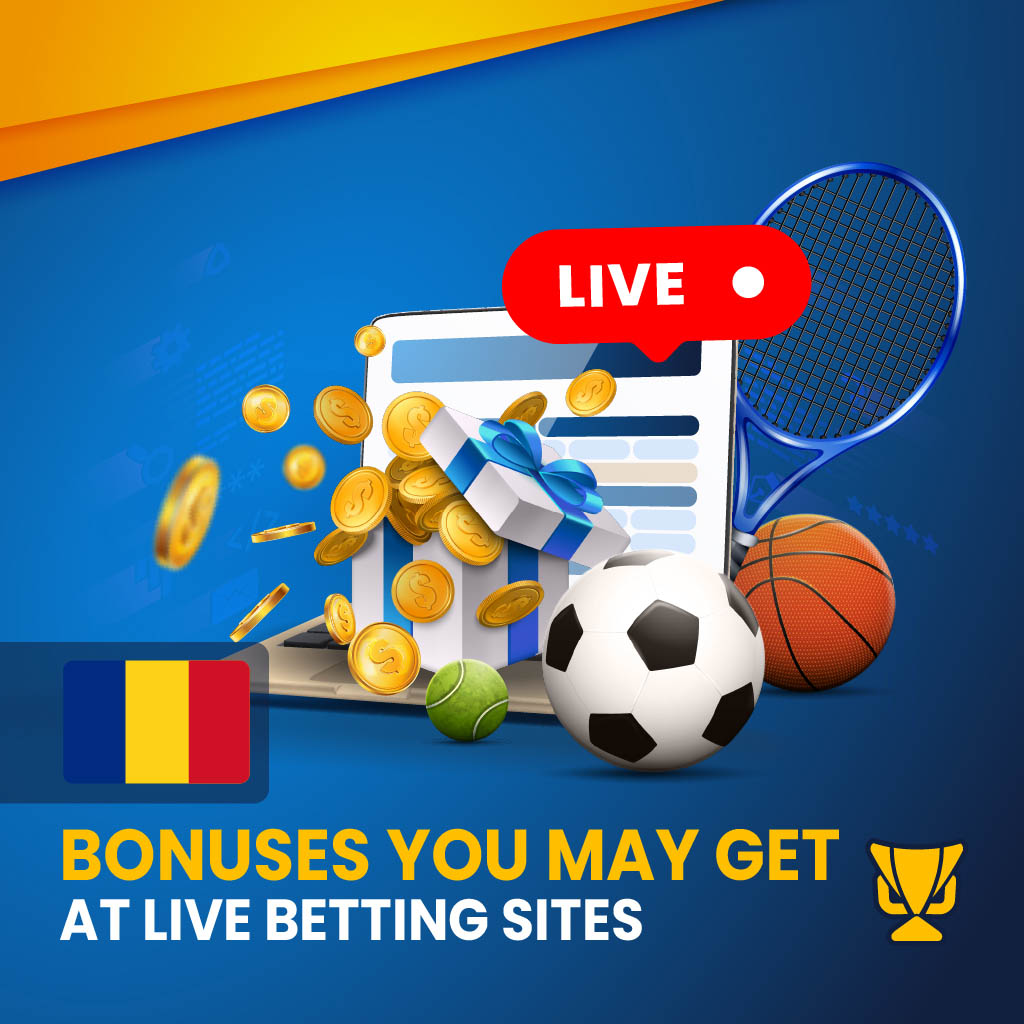 Bonuses you may get at Live Betting Sites