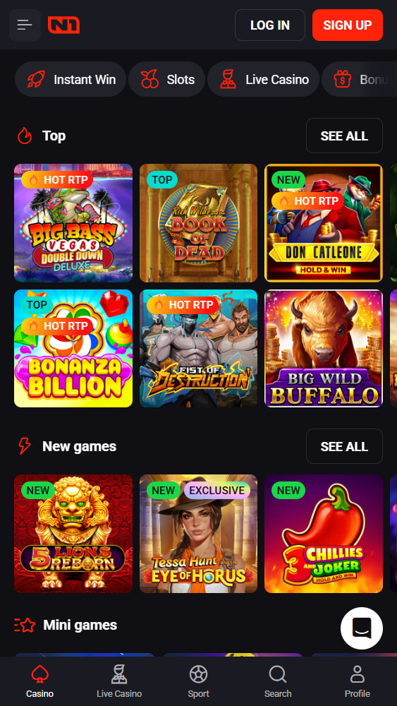 N1bet Casino