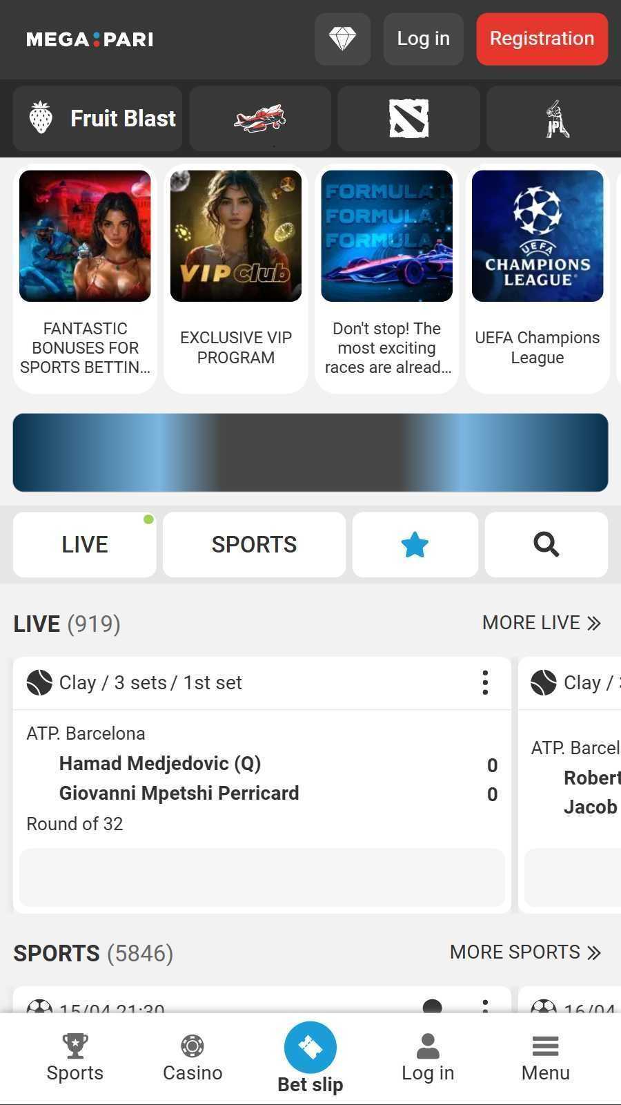 Megapari Cricket Betting Page