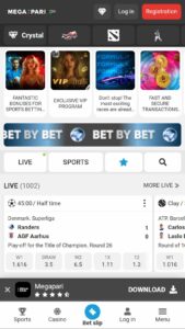 megapari home page
