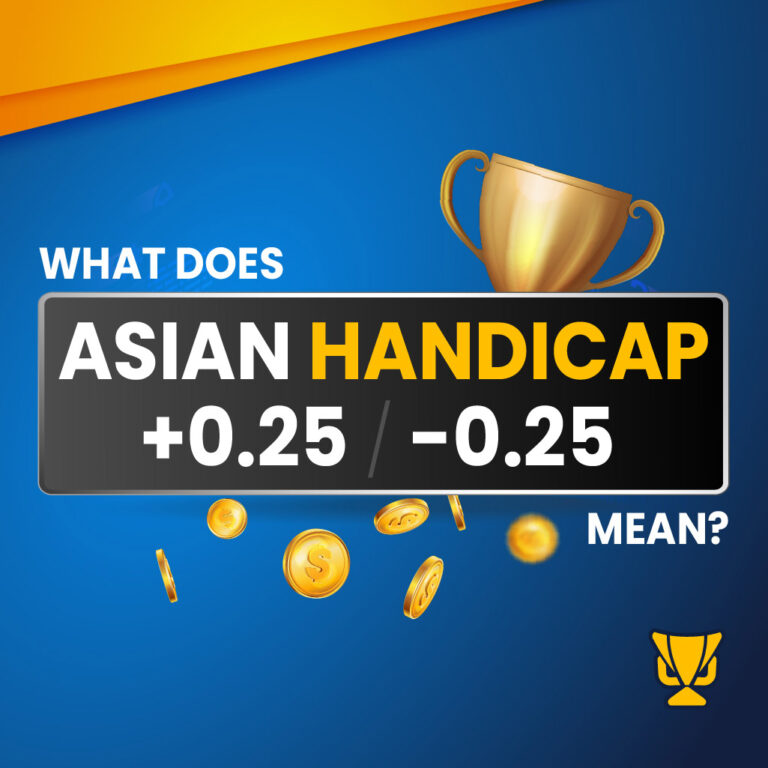 What is an Asian Handicap +0.25  -0.25 Bet