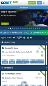 1xbet wwe betting