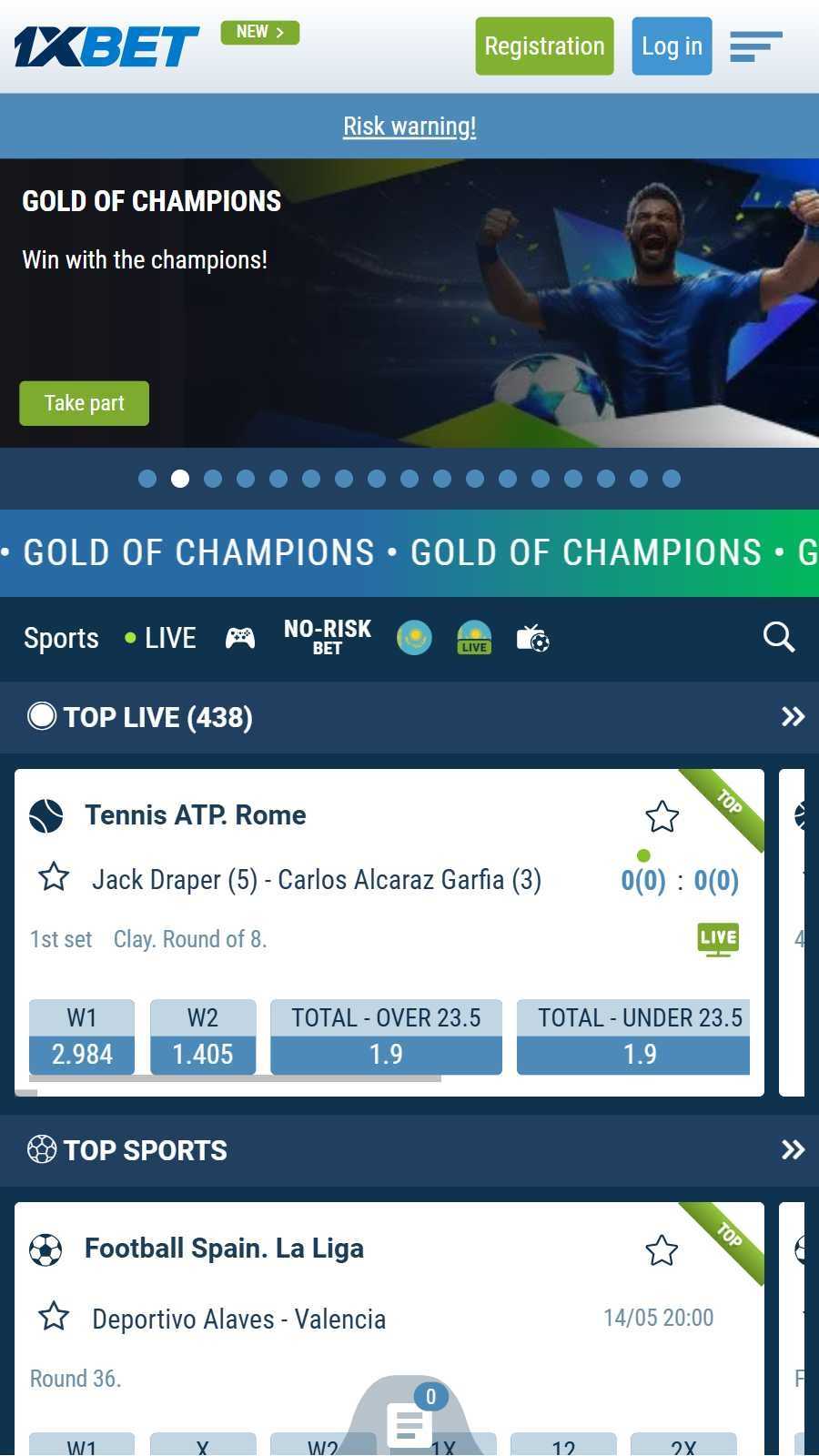 1xbet