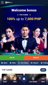 20bet Casino website