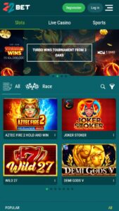 22bet Casino website