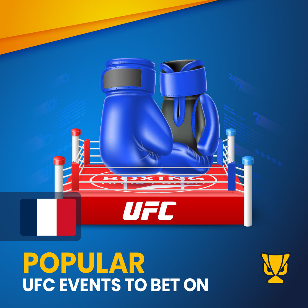 UFC Events for betting in France