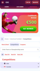 Casino Infinity American Football