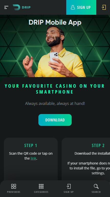 Drip Mobile Applications