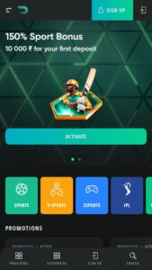 Welcome bonus for betting at Drip Casino