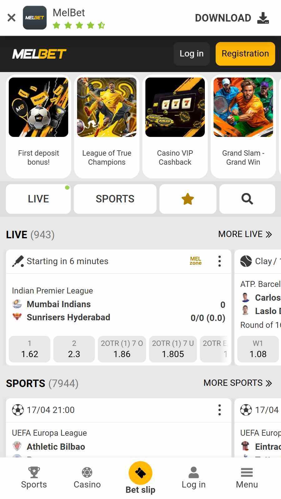 wwe betting