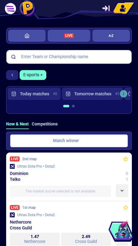 MrPacho Bookmaker eSports betting