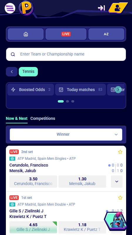 MrPacho tennis betting in Japan