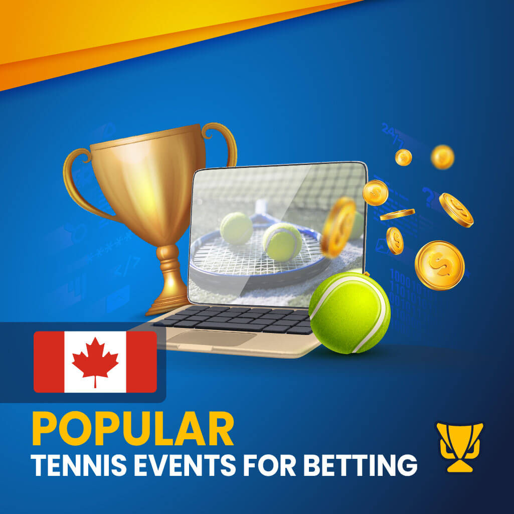 Popular tennis events to bet on in Canada
