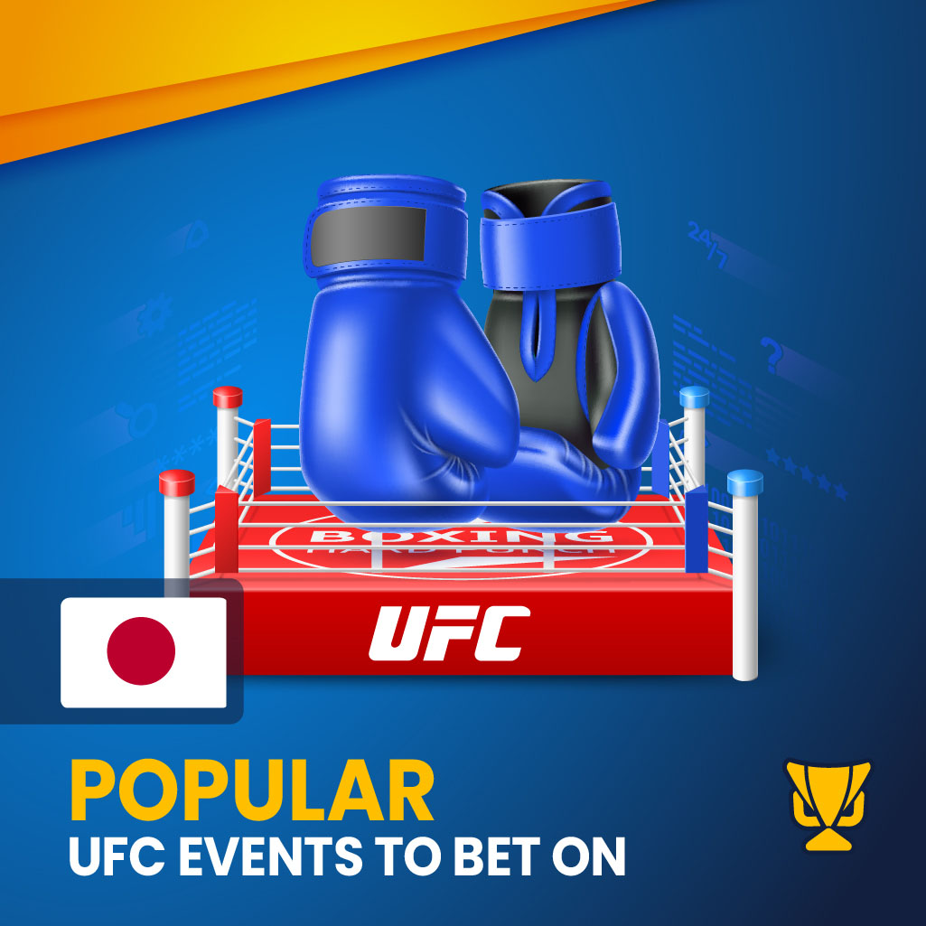 Most popular UFC Betting events