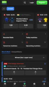 Live Cricket Betting