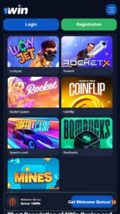 1Win Casino Website