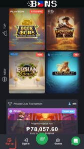 Bons Casino Website 