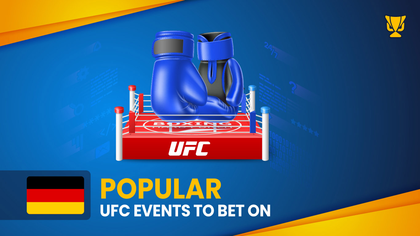 Popular UFC Events to bet on