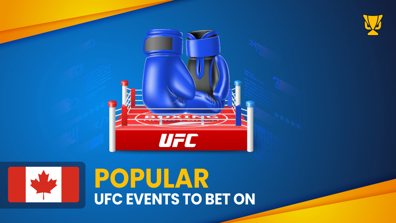 Popular UFC Events to bet on