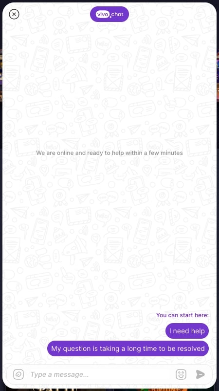 Vavada live chat