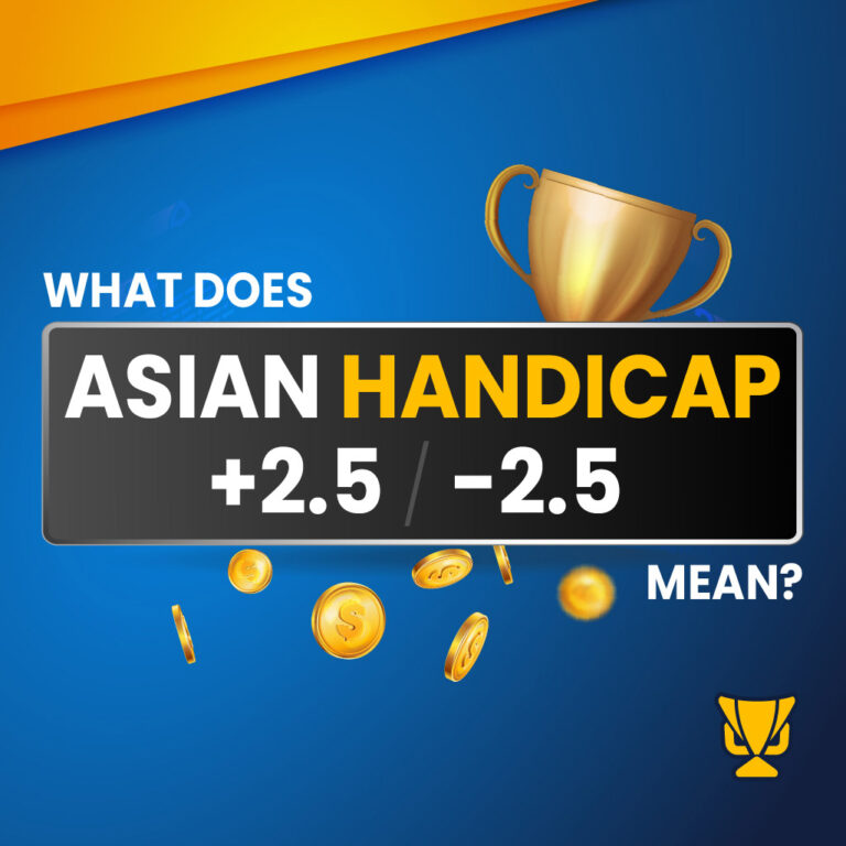 What does an Asian handicap +2.5-2.5 mean