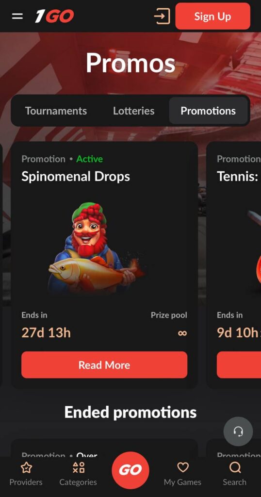 1go Bonuses and Promotions