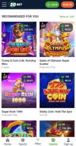 20bet casino