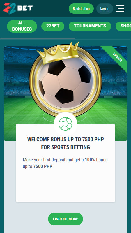 22Bet PBA Betting