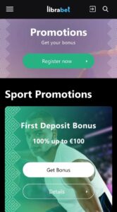 Bonuses and Promotions Librabet