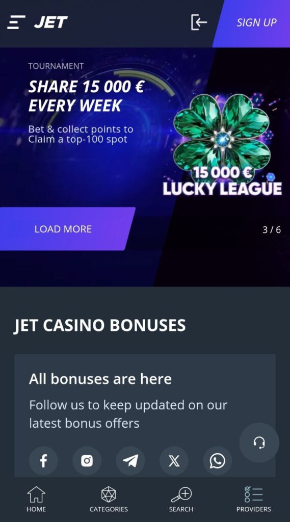 Bonuses Jet
