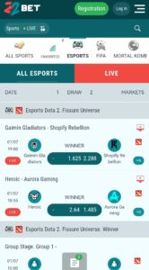 Live Betting
