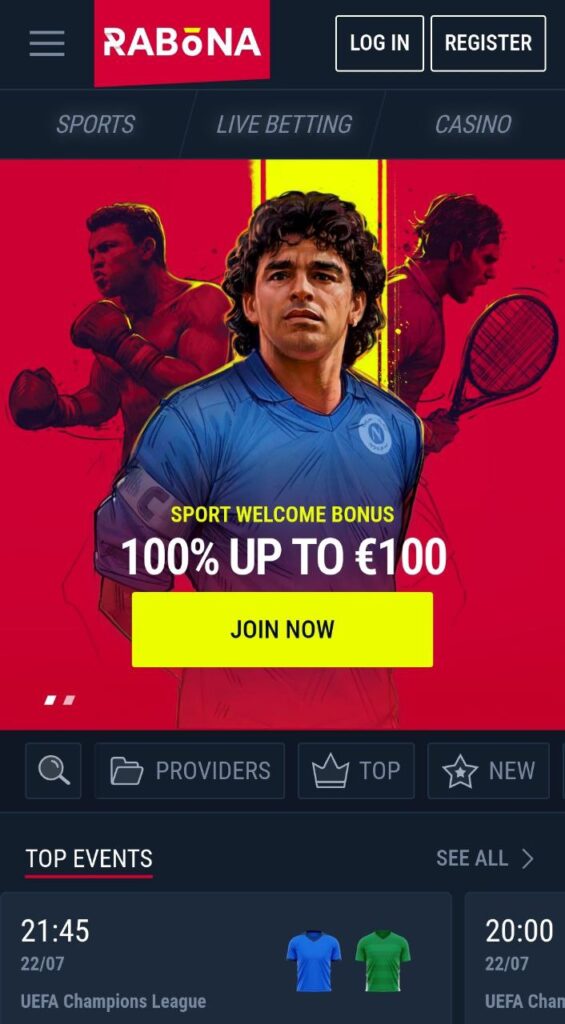 Main Page Rabona