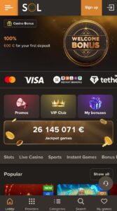 Main Page Sol