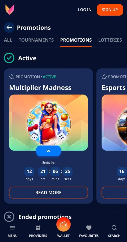 monro Bonuses and Promotions