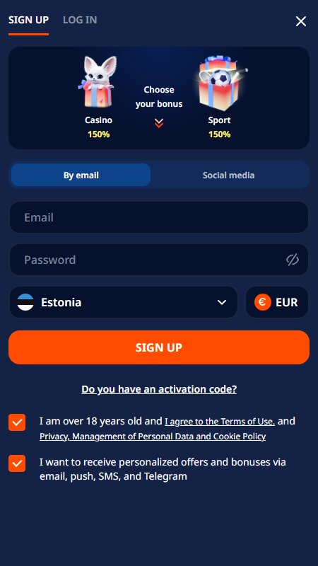 Monro register account Estonia