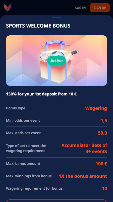 Monro welcome sport bonuses