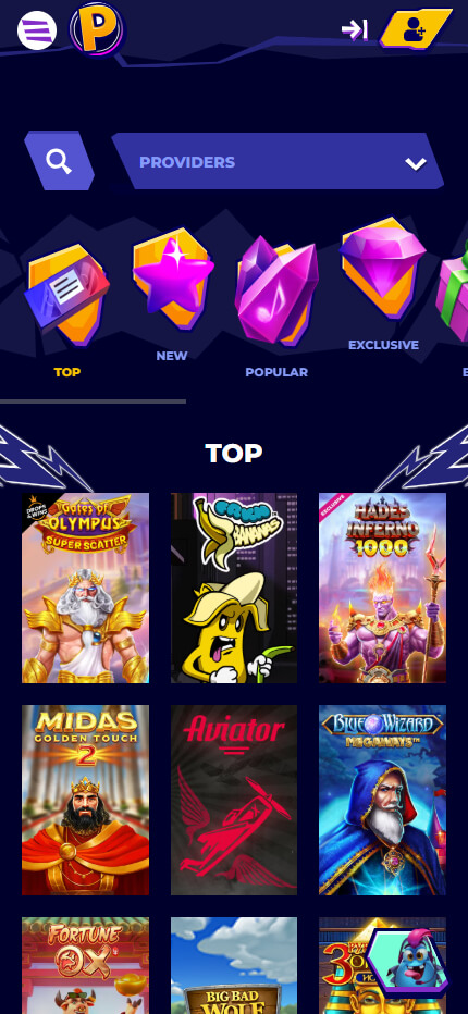 MrPacho Casino top games