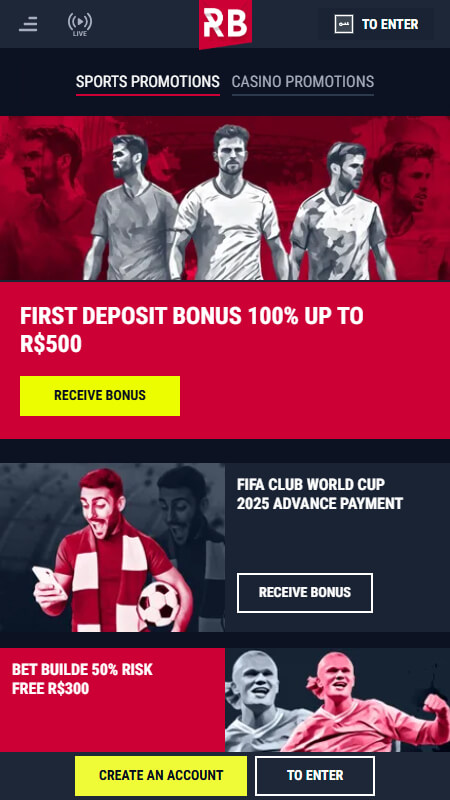 Rabona Bookmaker sport bonuses Brazil