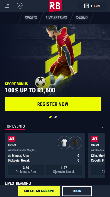 Rabona main page