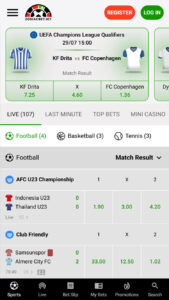 Zodiacbet Bookmaker betting